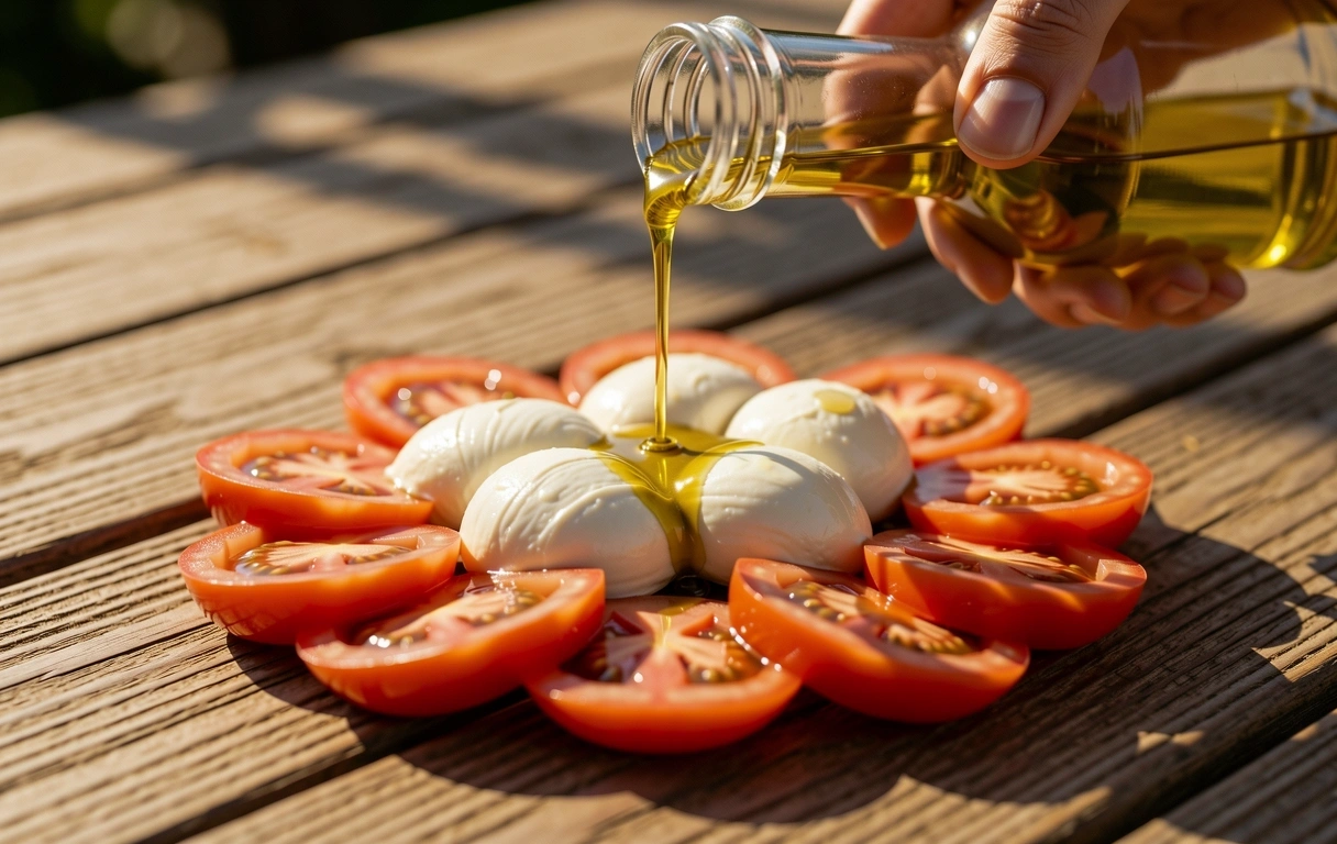 Ingredienti freschi della dieta mediterranea